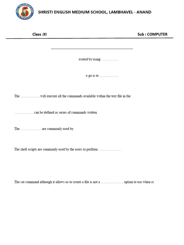 chapter-7 | PDF | Command Line Interface | Desktop Environment