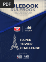 Tallest Paper Tower Challenge Guide | PDF | Tower