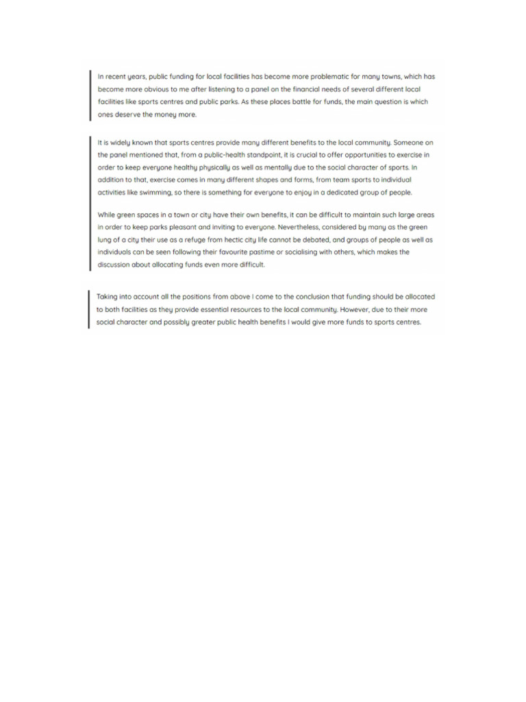 Writing C1 Example 1 | PDF