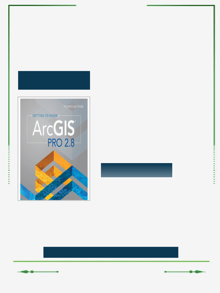 Getting to Know ArcGIS Pro 2.6 4th Edition Michael Law fully accessible ...