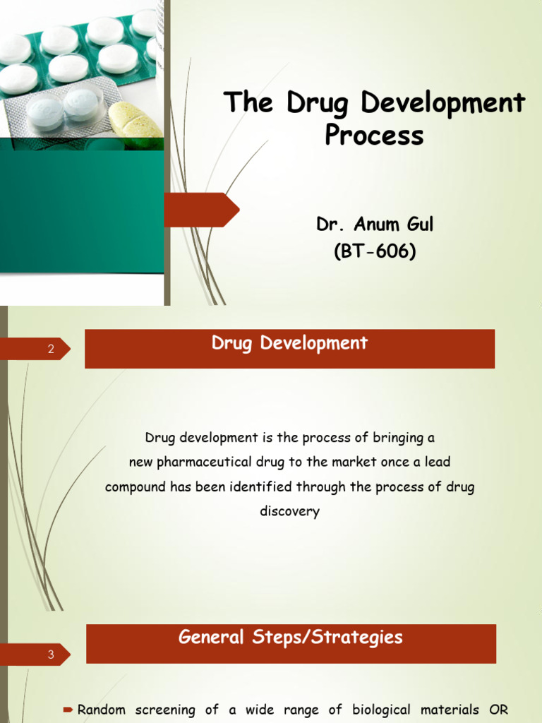 Overview of Drug Development Process | PDF | Drug Development | Phases ...