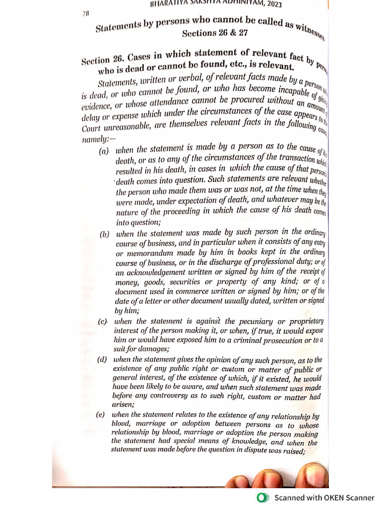 DYING Declaration | PDF
