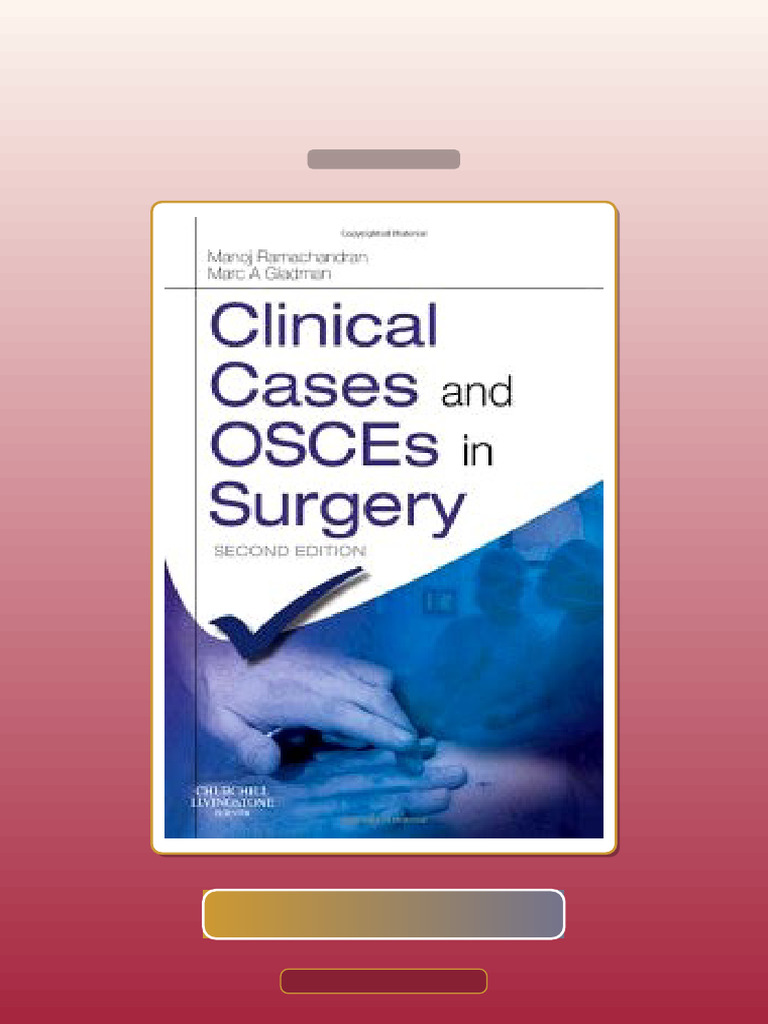 Test Bank for Clinical Cases and OSCEs in Surgery 2e MRCS Study Guides ...