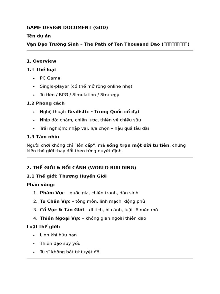 GDD | PDF