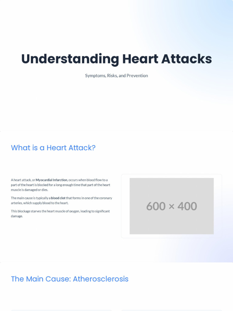 Understanding Heart Attacks (Updated) | PDF