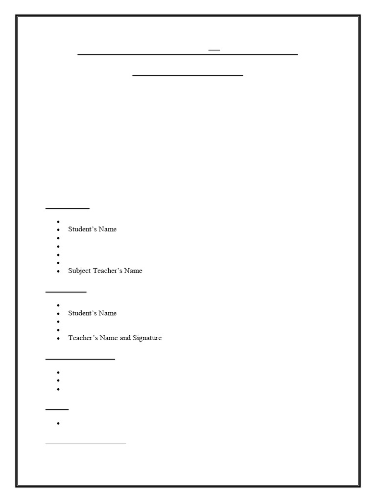 12th CBSE English Project Outline | PDF