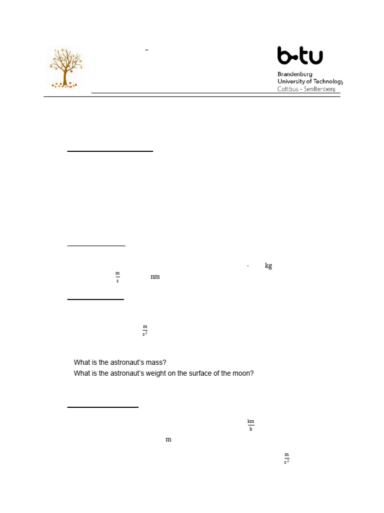 Exercise 2_a59b309656d7c8ee2db2fa7409929049 | PDF | Force | Quantity