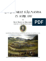 1760 ZURLAUBEN La Bataille d Almansa 23 Avril 1707
