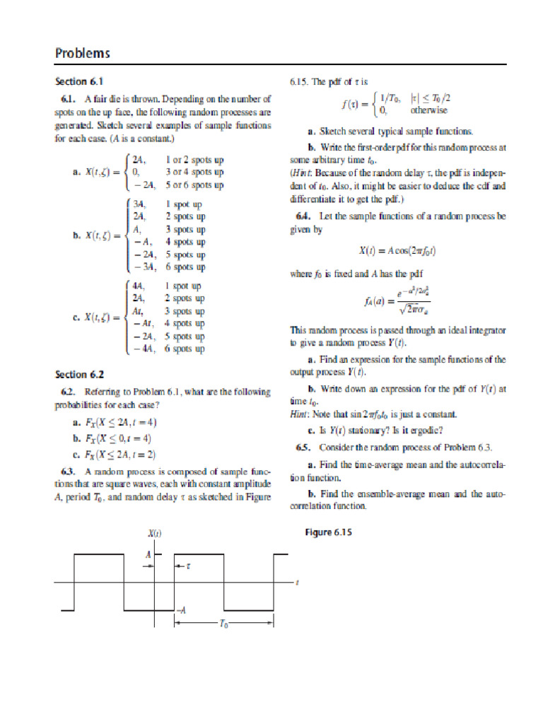 Ch6 Problems 6thEd | PDF