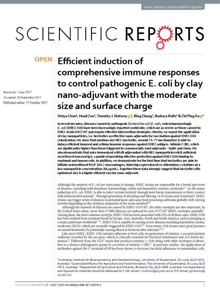 Efficient induction of comprehensive immune responses to control ...