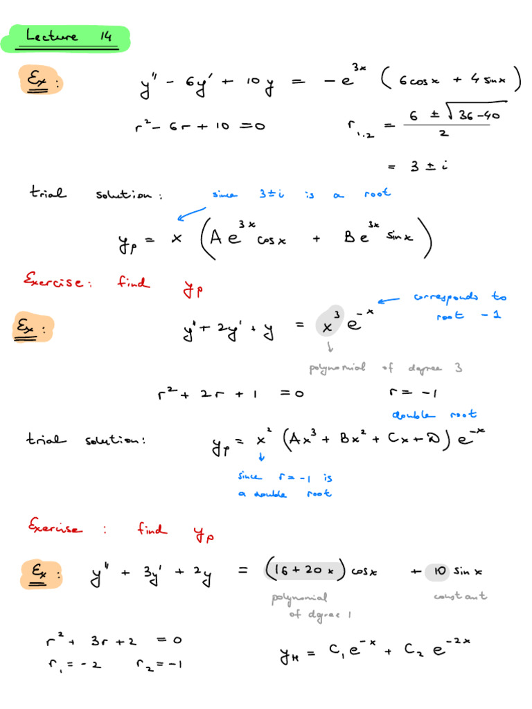 Week 5 Lecture 3 | PDF | Equations | Numerical Analysis