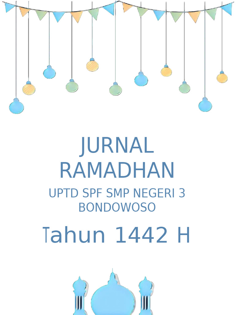 Jurnal Ibadah Ramadhan 1442 H | PDF