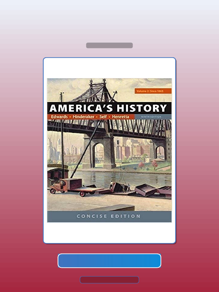 Test Bank for Americas History Concise Edition Volume 2 9th Edition ...