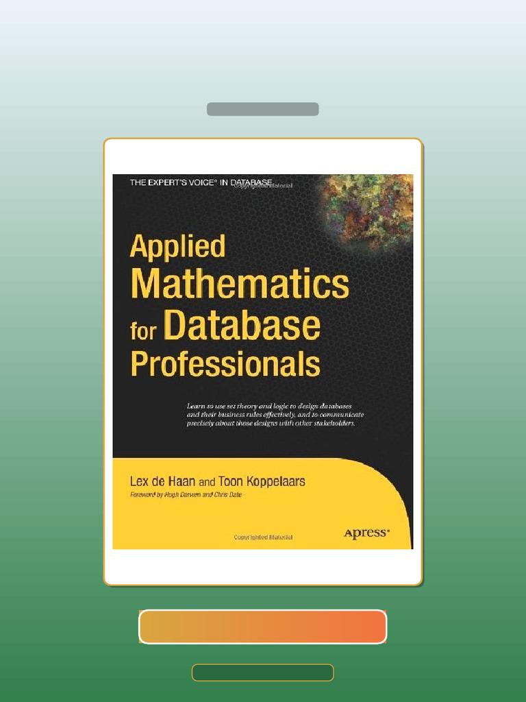 Test Bank for Applied Mathematics for Database Professionals | PDF ...