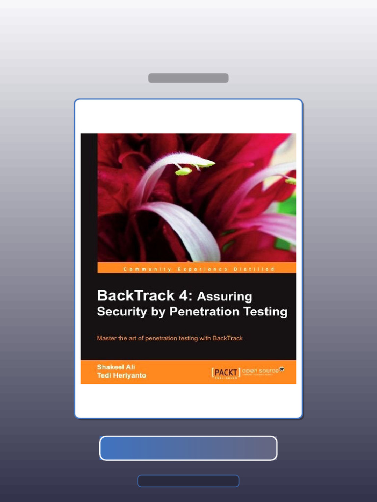 Test Bank for BackTrack 4 Assuring Security by Penetration Testing ...