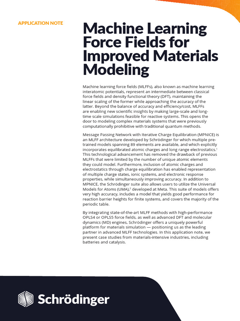 25_475_MLFF_AppNote-Update_Mkt_R5-2_Digital | PDF | Force Field ...