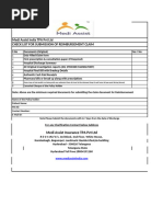 Medi Assist Reimbursement Claim Checklist | PDF | Health Care