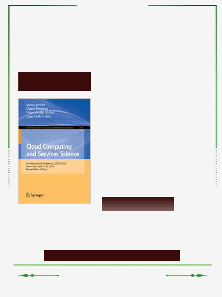 Cloud Computing and Services Science 6th International Conference ...