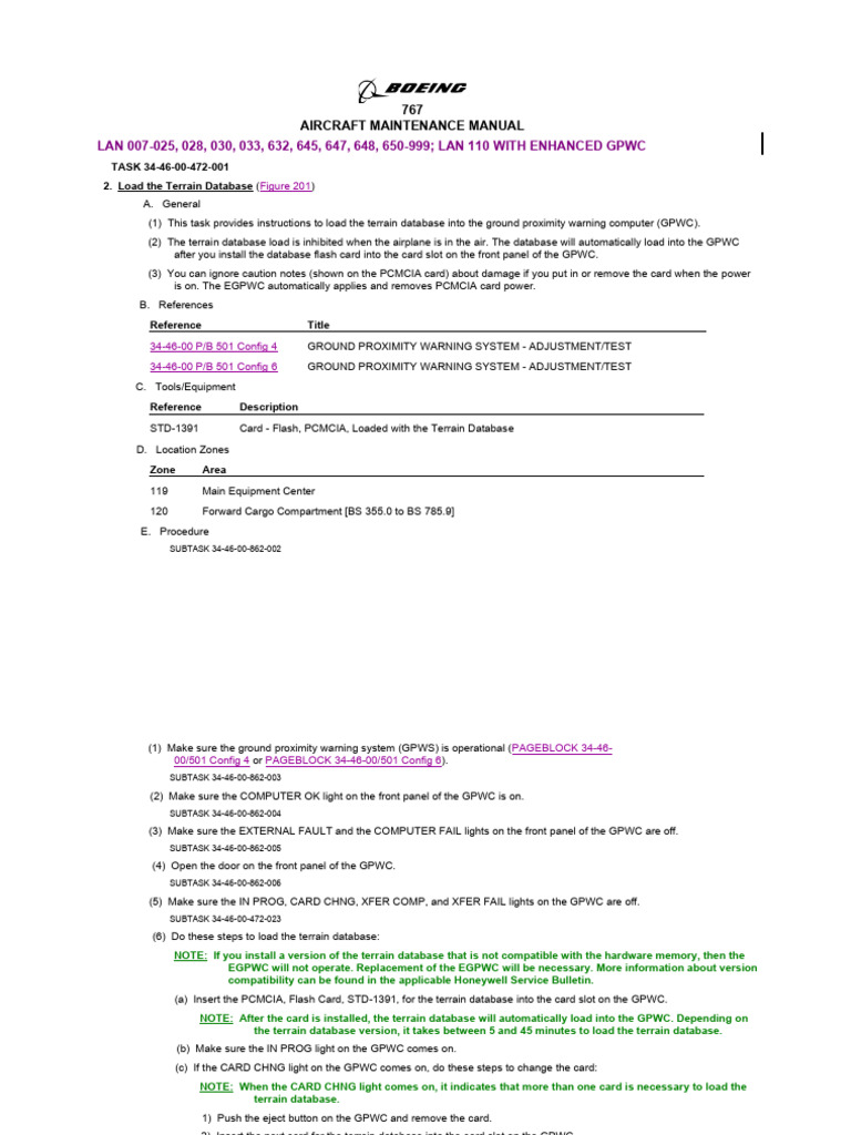 Load Terrain Database for GPWC | PDF | Aviation | Computing