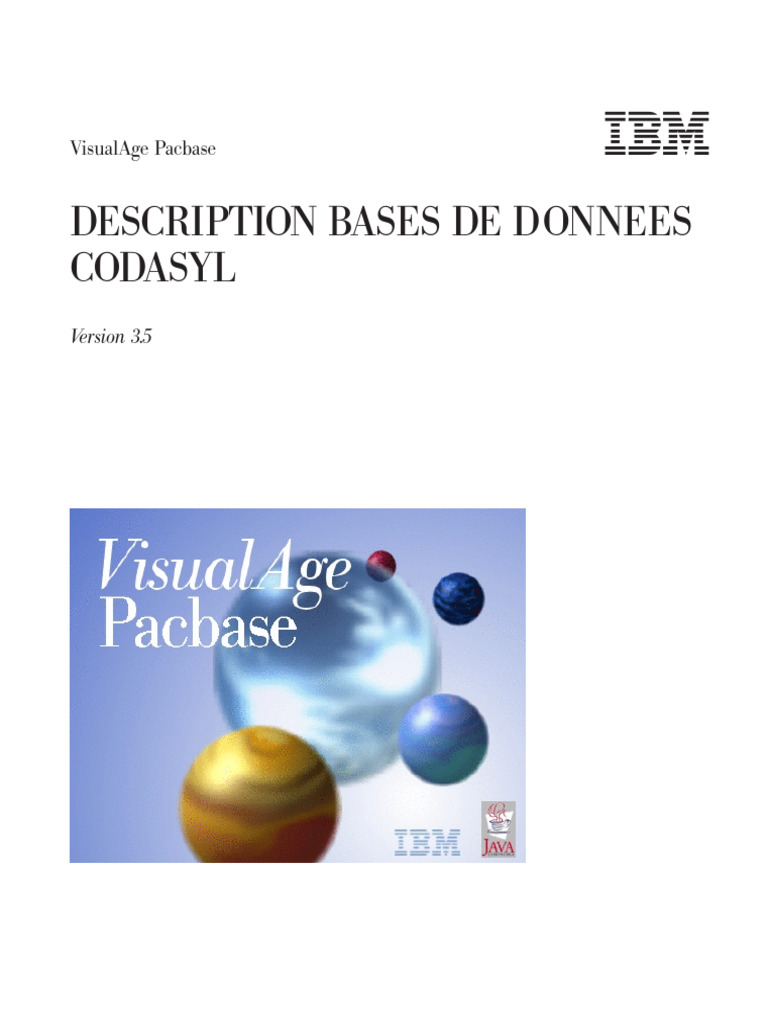 VisualAge Pacbase Version 3.5 Guide | PDF | Bases de données | Informatique
