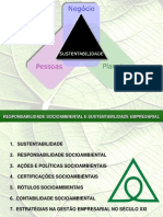 RESPONSABILIDADE SOCIOAMBIENTAL E SUSTENTABILIDADE EMPRESARIAL