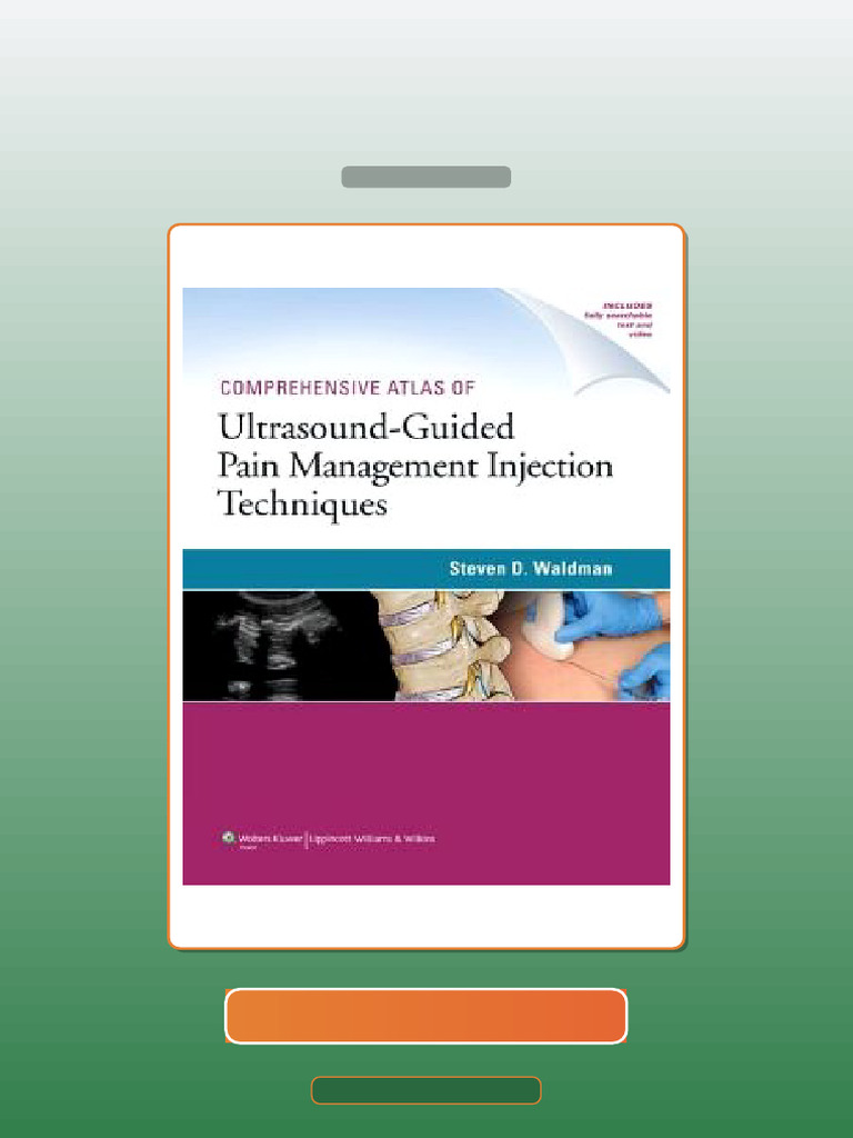Test Bank for Comprehensive Atlas of UltrasoundGuided Pain Management ...