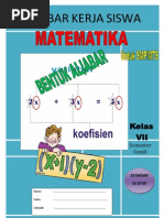 Download LEMBAR KERJA SISWA_mengenal Bentuk Aljabar Dan Unsur-unsurnya by buletsri SN98364126 doc pdf