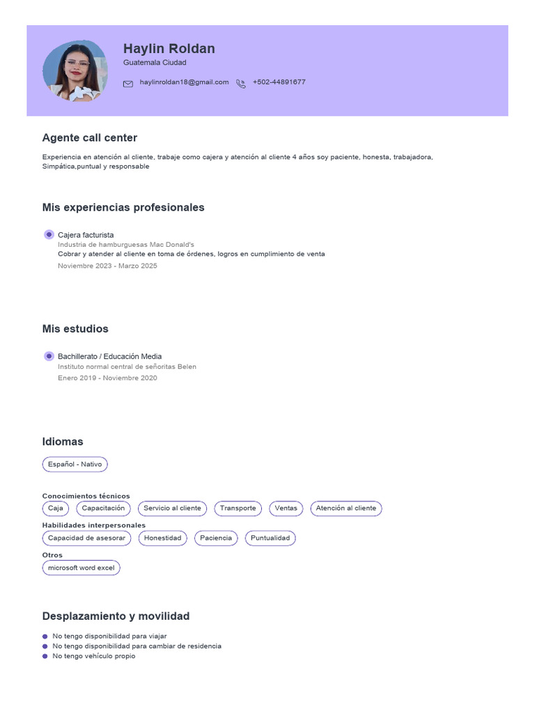 Haylin Roldan | PDF