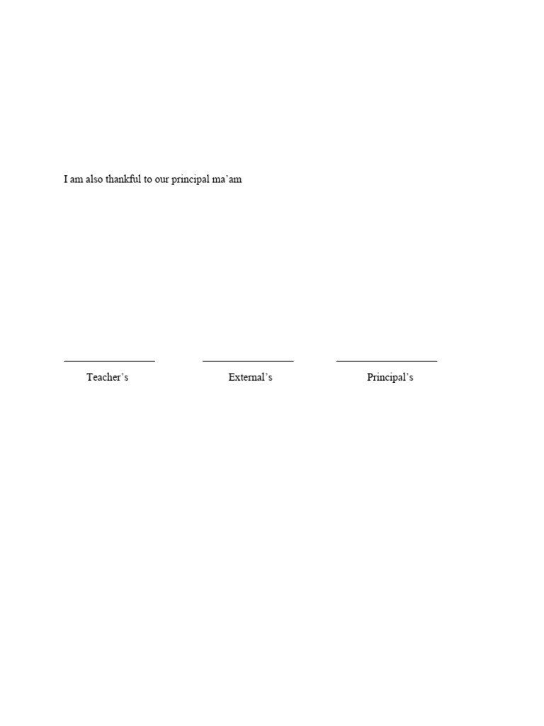 Project Acknowledgment in Physics | PDF