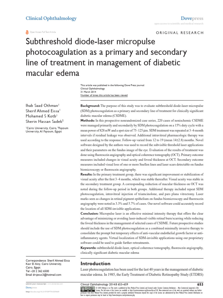 opth-8-653 | PDF | Ophthalmology | Human Eye