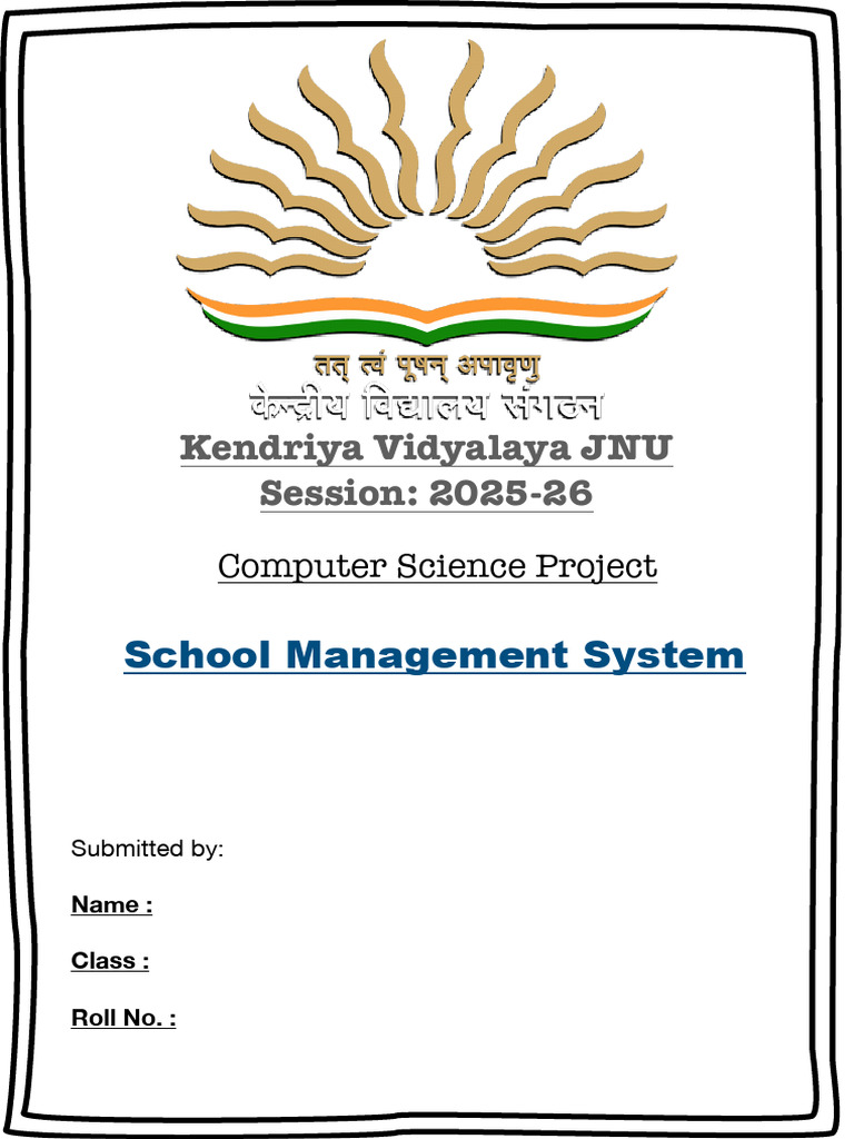 School Management System Project | PDF | Databases | Computing