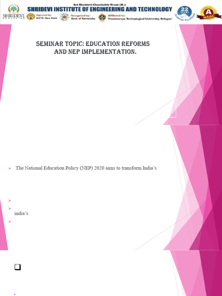NEP 2020: Transforming India's Education | PDF