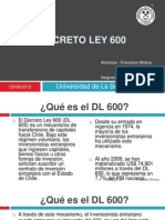 Proyecto Minero - Decreto Ley 600