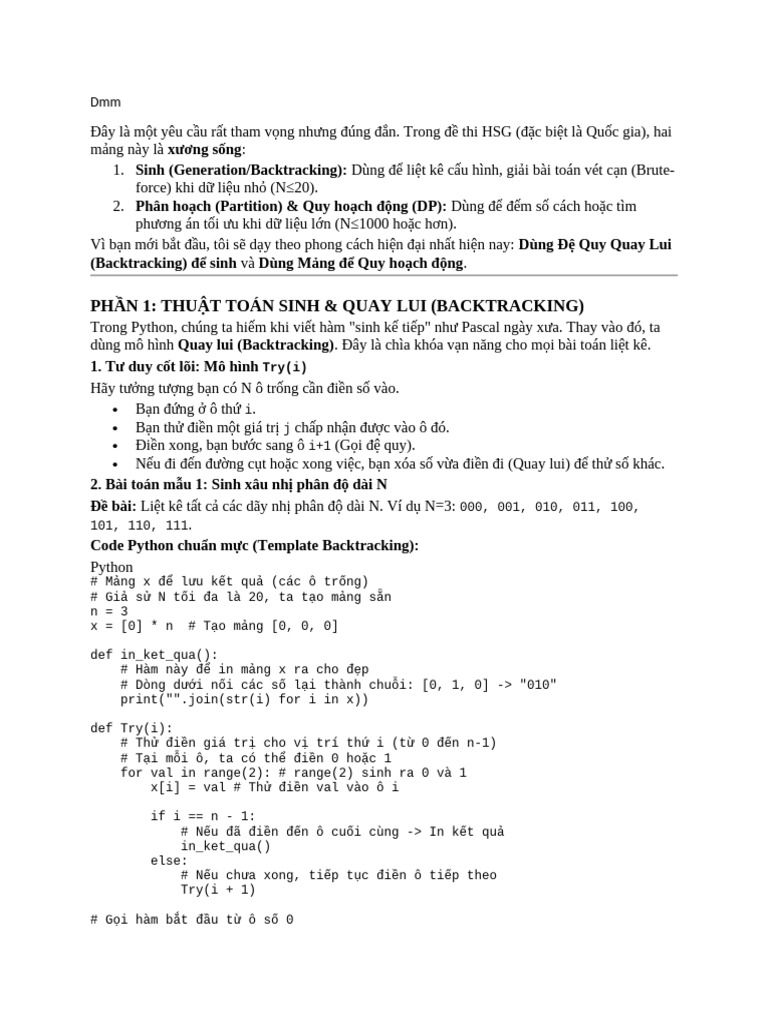 DMM 1 | PDF