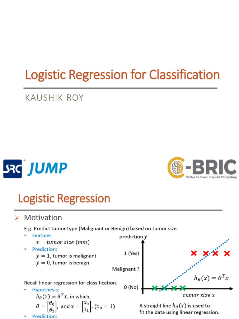 3.LogisticRegression | PDF | Statistical Classification | Diseases And ...