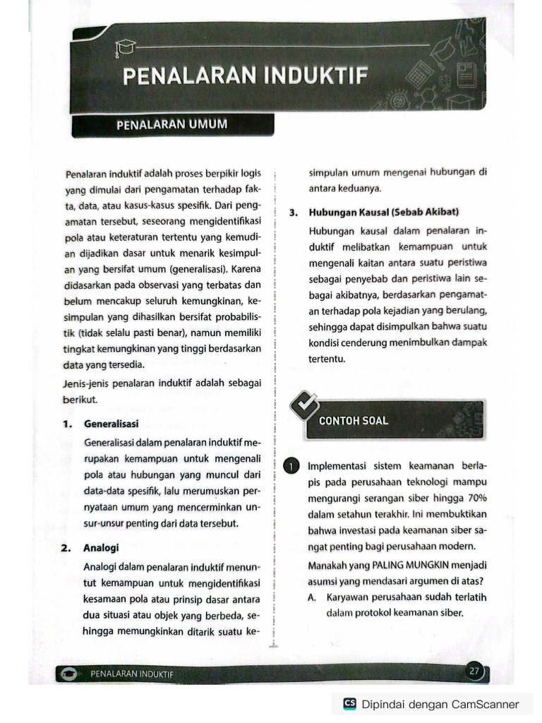 Penalaran Induktif | PDF