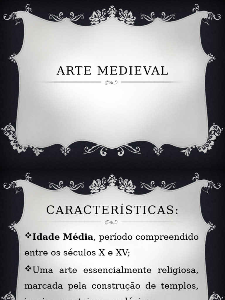 Características da Arte Medieval | PDF