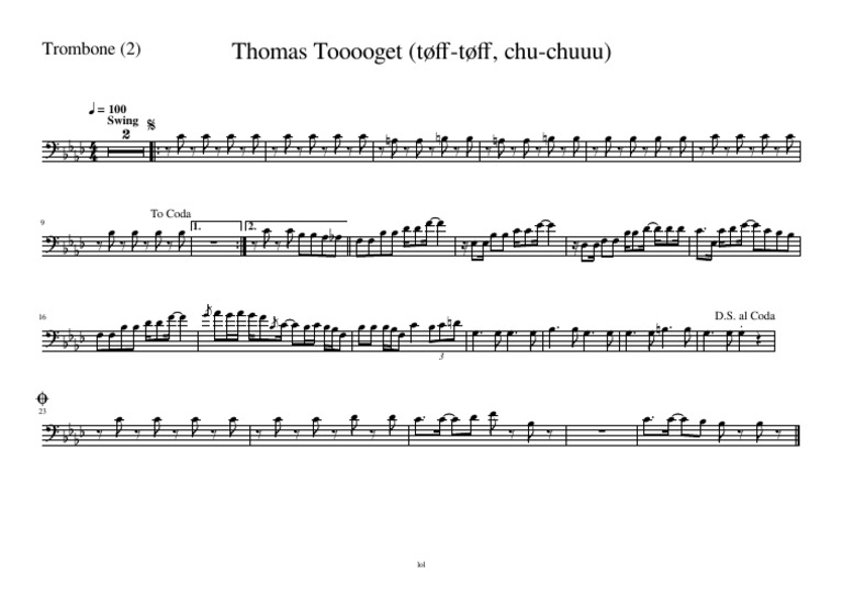 Thomas Toget-Trombone (2) | PDF