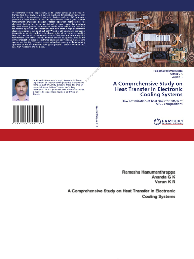 Heat Transfer in Electronic Cooling Systems | PDF | Computational Fluid ...