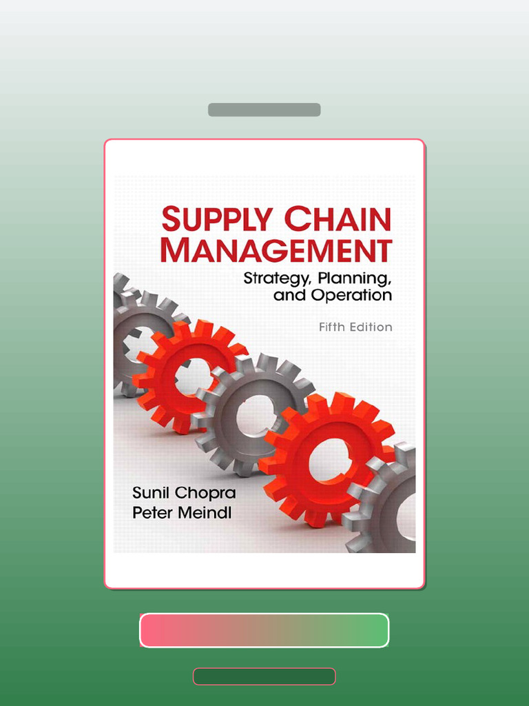 Test Bank for Solution Manual for Supply Chain Management 5th Edition ...
