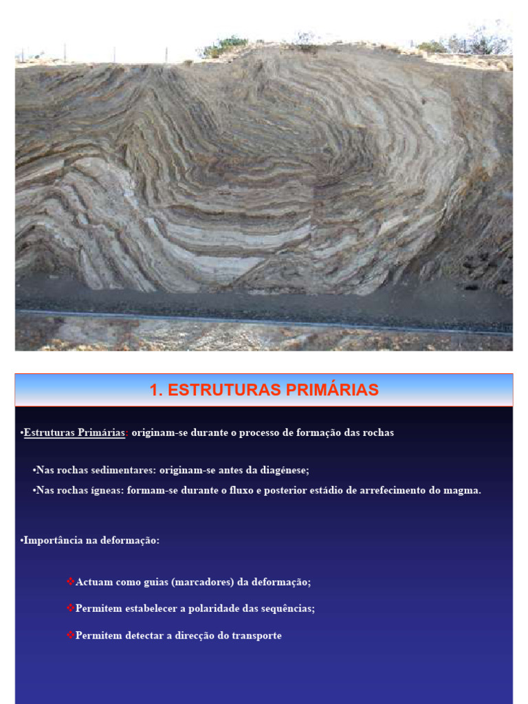 Estruturas e Mecanismos de Deformação Geológica | PDF | Falha (Geologia ...