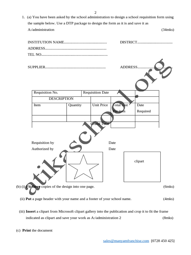 Desktop Publishing 5 Questions | PDF