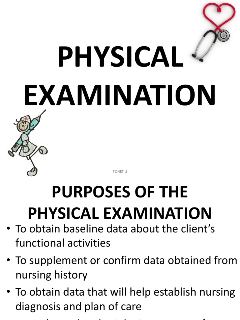 Comprehensive Guide to Physical Examination | PDF | Medical Specialties ...