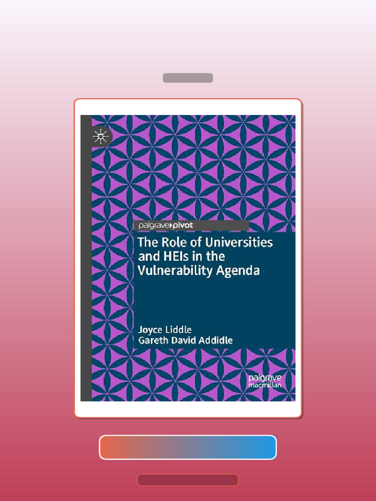 Test Bank for the Role of Universitis and HEs in the Vulnerability ...