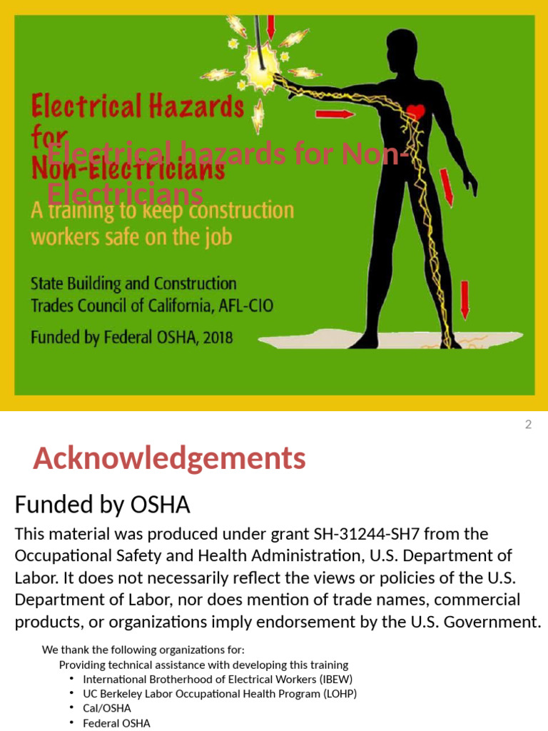 Electrical Safety for Non-Electricians | PDF | High Voltage | Insulator ...