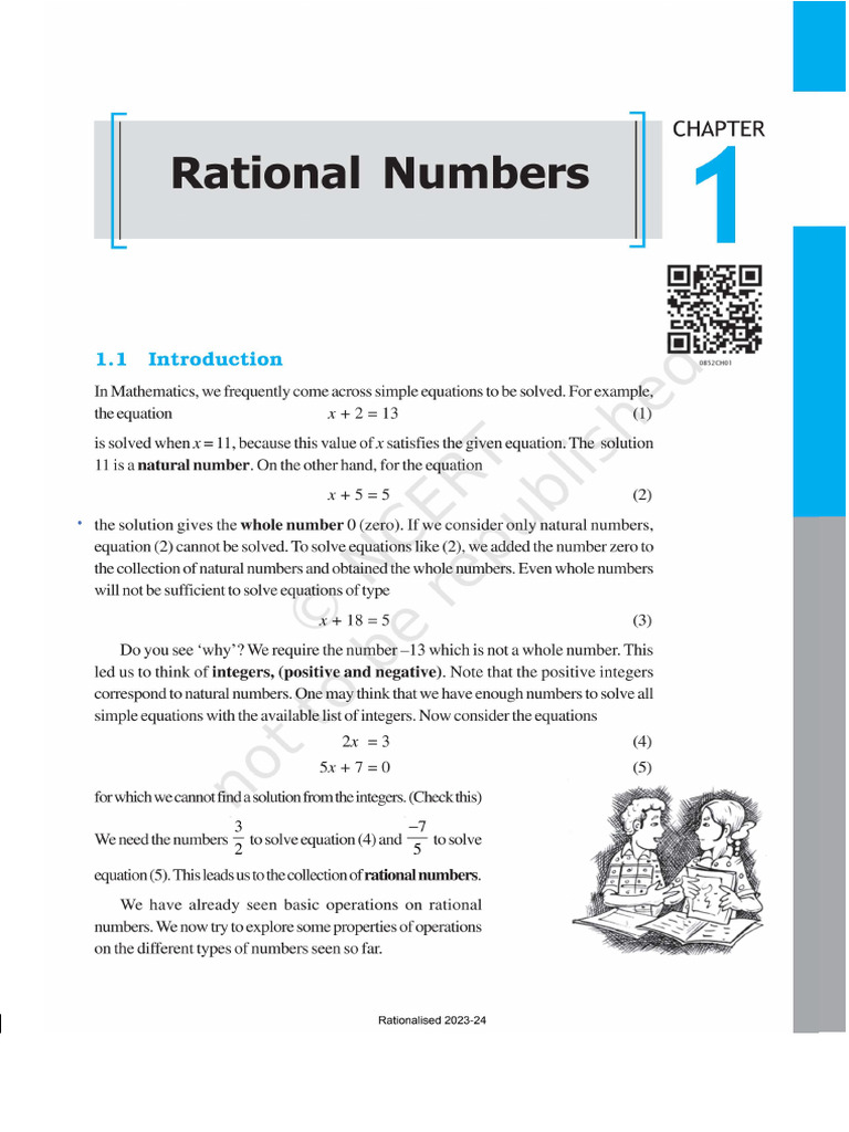 Rataional Numbers | PDF
