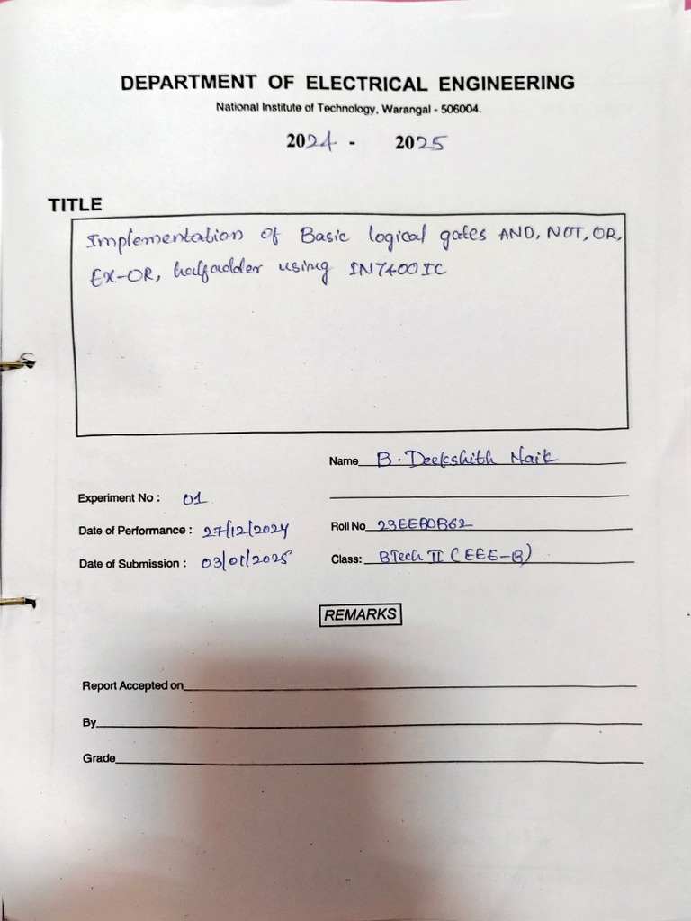 Exp 1 IC Lab | PDF