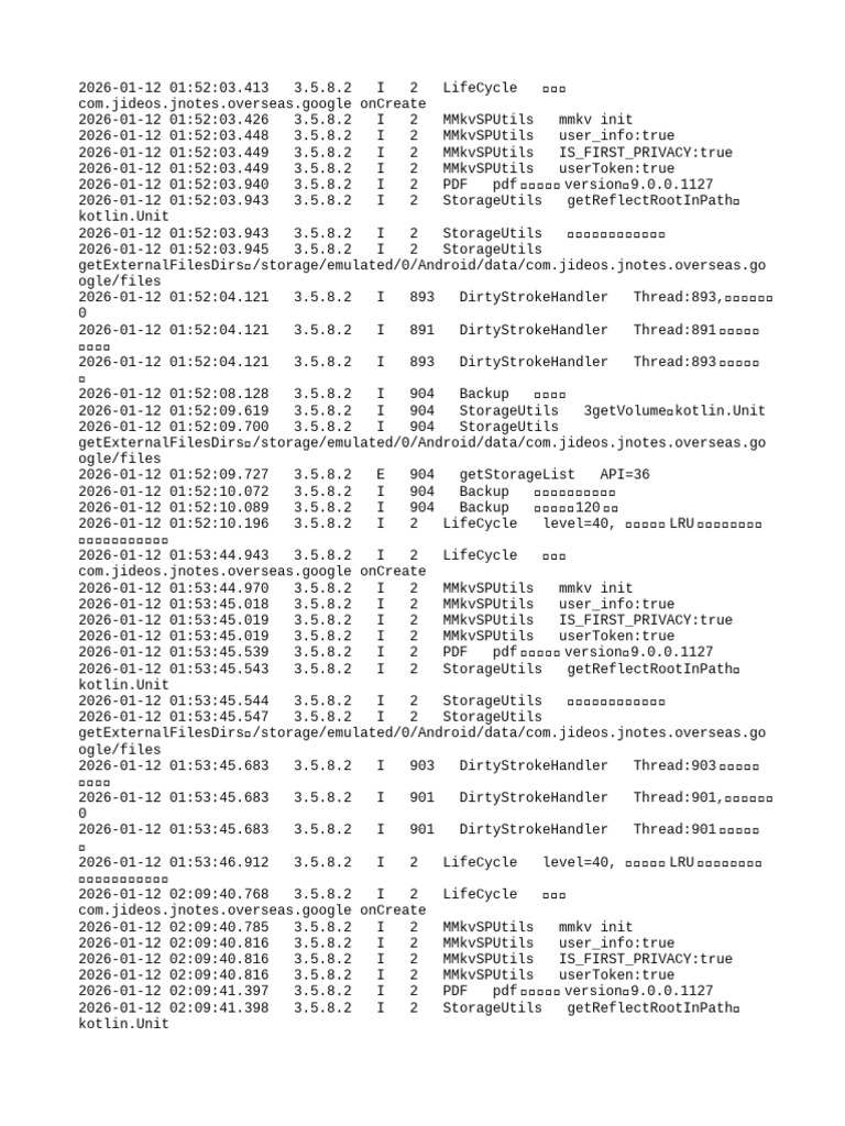 2026-01-12 78392906 Log | PDF