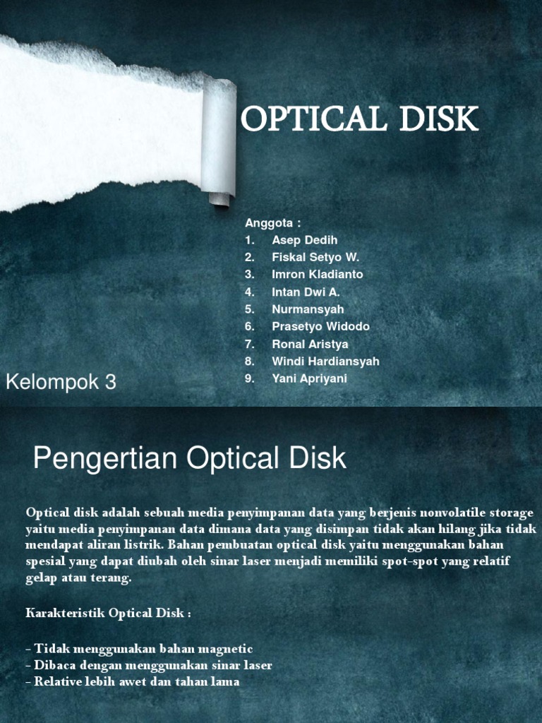 Pengertian dan Sejarah Optical Disk | PDF | Komputer