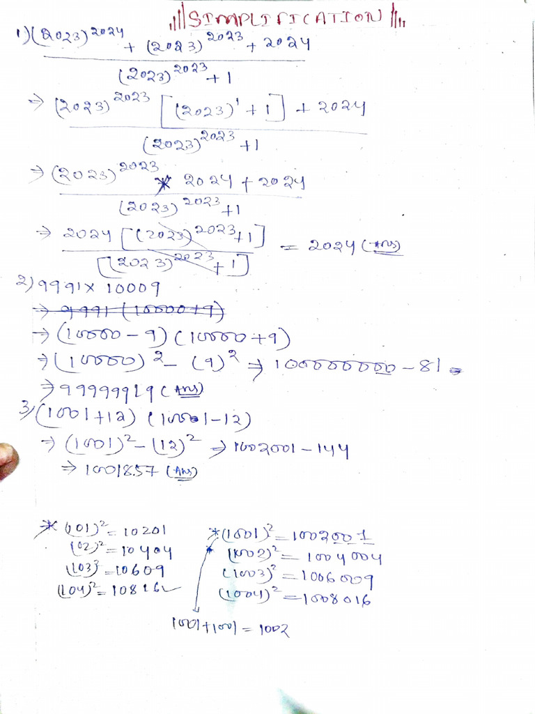 Mathematical Formula Analysis | PDF